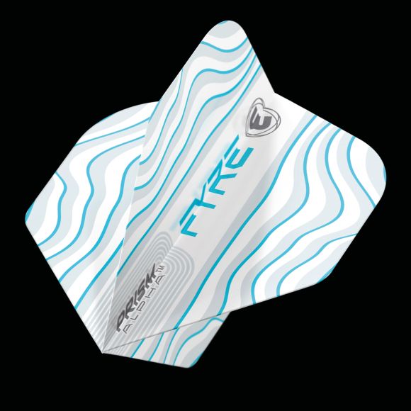 Prism Alpha FYRE White, Aqua & Blue Extra Thick