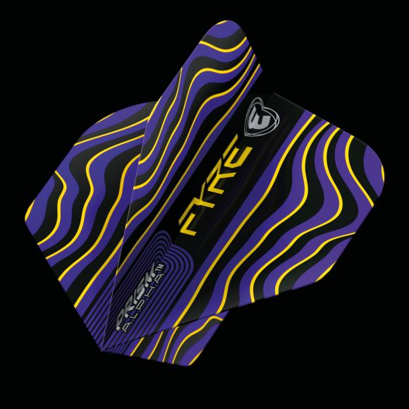 Prism FYRE Alpha Black, Blue & Yellow Extra Thick