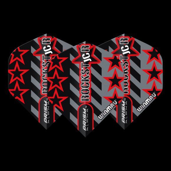 Winmau Specialist Players Prism Alpha Joe Cullen Grey & Black Flight Standard