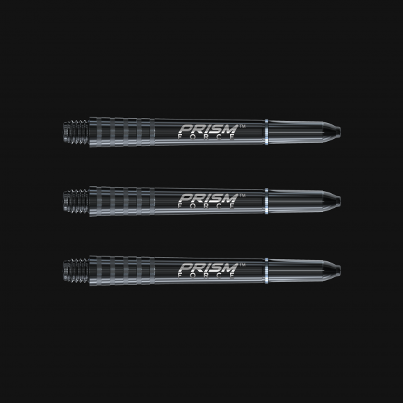 Winmau Darts Prism Force Dart nyíl test készlet, 3 db, medium, fekete Winmau Darts Prism Force Dart nyíl test készlet, 3 db, medium, fekete