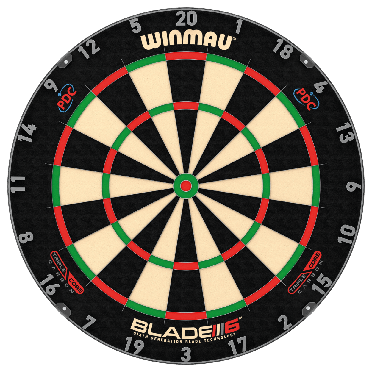 Winmau Blade 6 Triple Core Dartboard – Mack Darts Winmau Blade 6 Triple Core Dartboard – Mack Darts