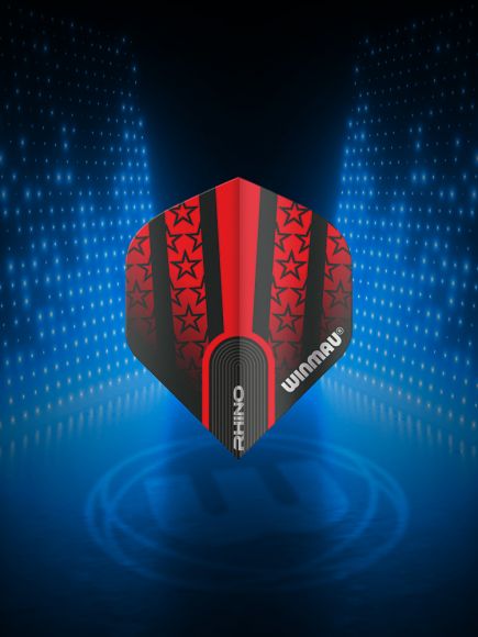 Prism Alpha Red with Black Stars Extra Thick