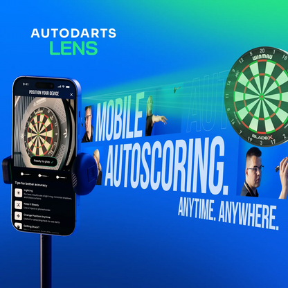 Winmau Autodarts Device Stand + 12 Month PLUS Membership Bundle - PREORDER