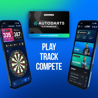 Winmau Autodarts Device Stand + 12 Month PLUS Membership Bundle - PREORDER