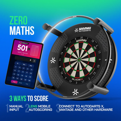 Winmau Autodarts Device Stand + 12 Month PLUS Membership Bundle - PREORDER