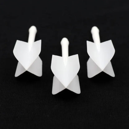 CUESOUL ROST AK5 Integrated Dart Shaft & Flight - Slim Shape - Medium - White