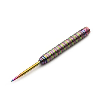 CUESOUL Pink Gem Stone 22 gram 90% Tungsten Steel Tip Dart Set w/ ROST Flights