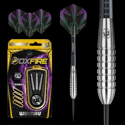 Winmau Foxfire Steel Tip Dart Set 22 gram 80% Tungsten alloy