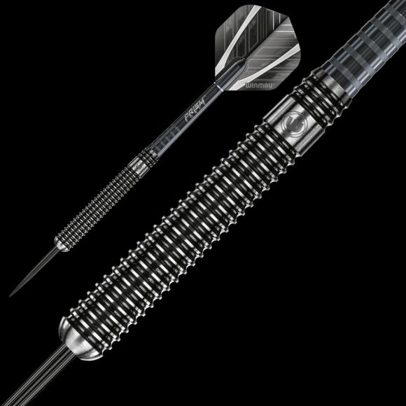 Winmau Blackout Steel Tip Dart Set 21 gram 90% Tungsten alloy