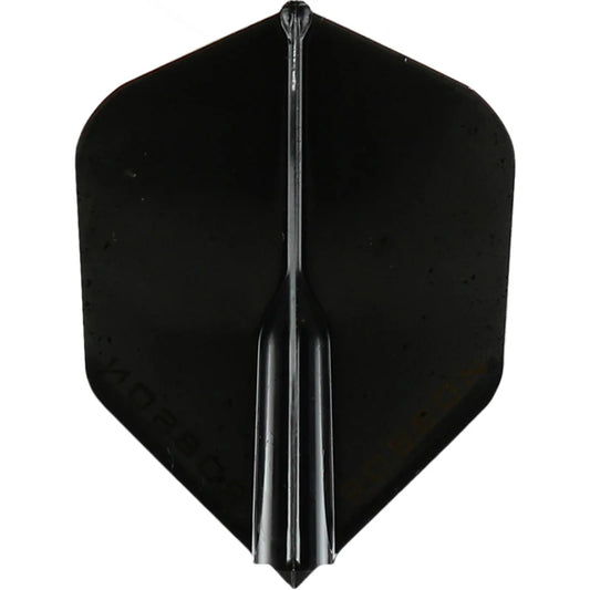 Robson Plus Dart Flights - Shape Black
