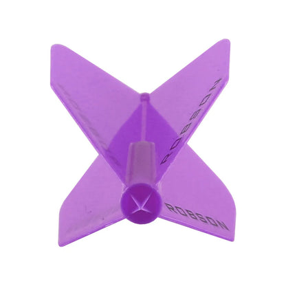 Robson Plus Dart Flights - Slim Purple