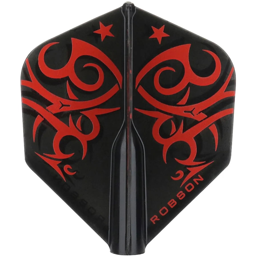 Robson Plus Tribe Dart Flights - Standard Red