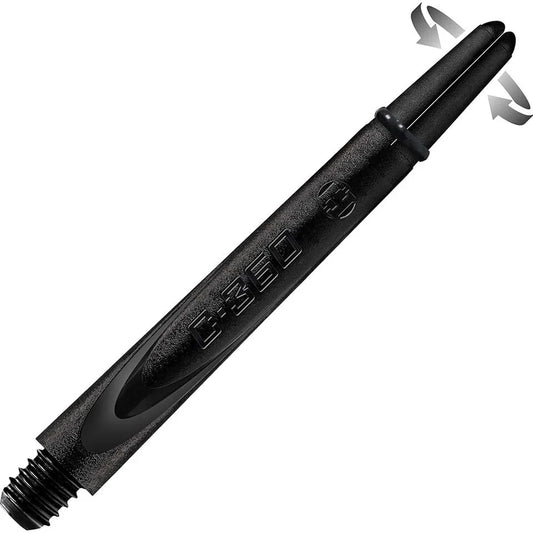 Harrows Carbon 360 Dart Shafts - Black  - Medium