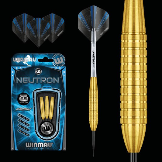 Winmau Neutron 22 gram Brass Steel Tip Darts