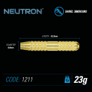 Winmau Neutron 23 gram Brass Steel Tip Darts