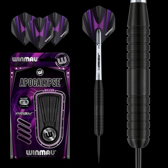 Winmau Apocalypse Steel Tip Dart Set 23 gram Brass