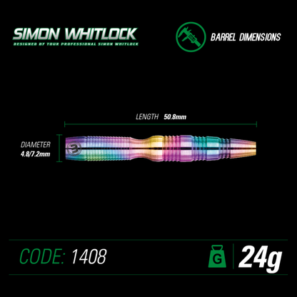 Winmau Simon Whitlock 24 gram 90% Tungsten alloy