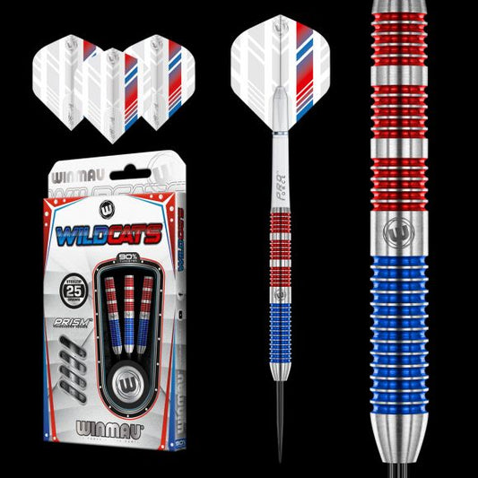 Winmau Wildcats 25 gram 90% Tungsten alloy