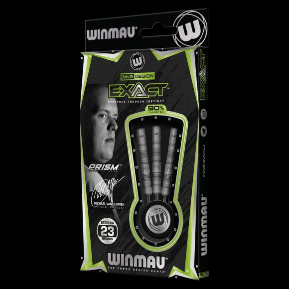 Winmau MvG (Michael Van Gerwen) Exact 23 gram 90% Tungsten alloy
