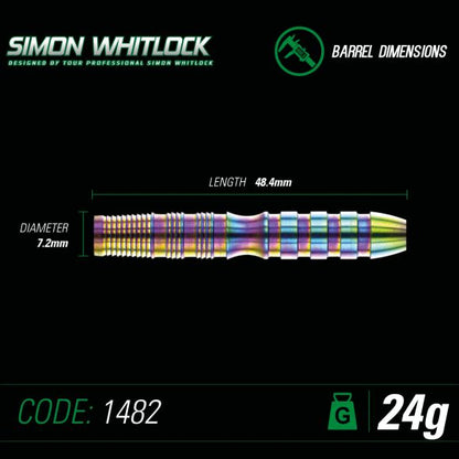 Winmau Simon Whitlock World Cup S.E. 24 gram 90% Tungsten alloy