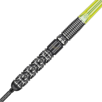 Target Luke Littler Nuke Fallout Swiss Point Steel Tip Darts 90% Tungsten 22g