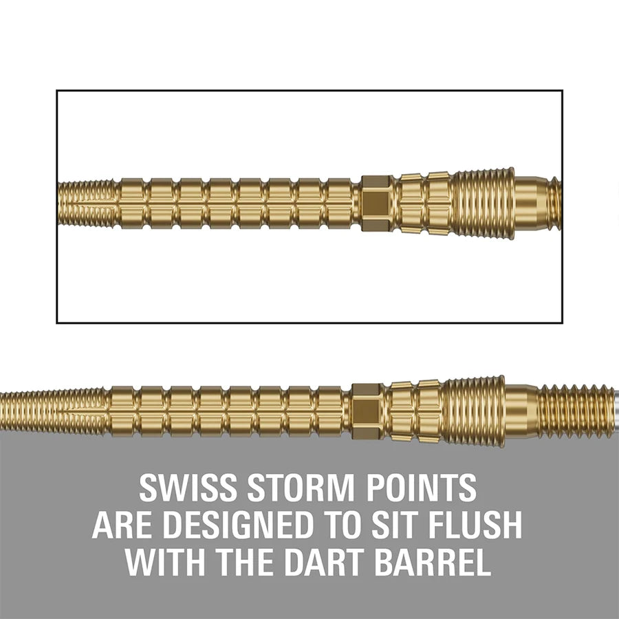 Target Swiss Storm Chrono Steel Point - Gold 35mm