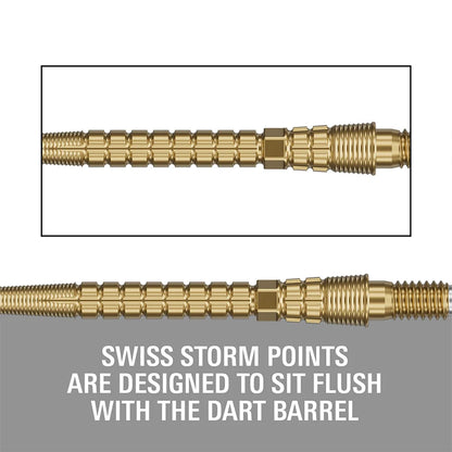 Target Swiss Storm Chrono Steel Point - Gold 35mm