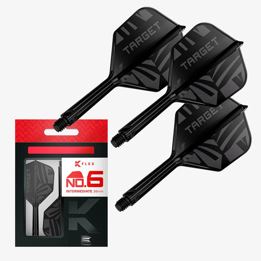 Target Printed K-Flex Flight System No. 6 Intermediate Black