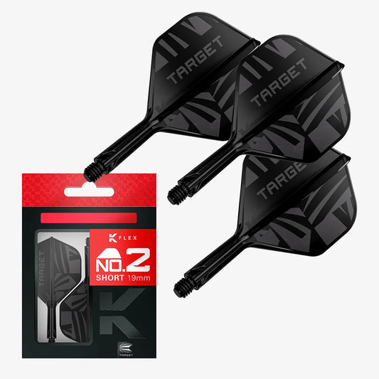 Target Printed K-Flex Flight System No. 2 Short Black