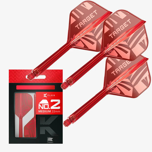 Target Printed K-Flex Flight System No. 2 Medium Red