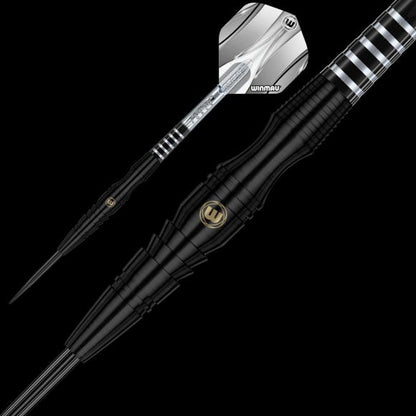 Winmau Sniper Black Steel Tip Dart Set 24 gram 90% Tungsten alloy
