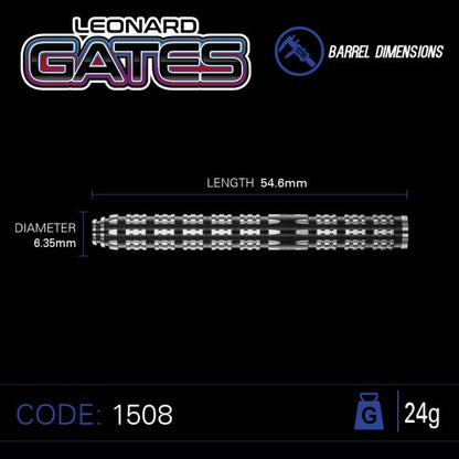 Winmau Leonard Gates 24 gram 90% Tungsten alloy