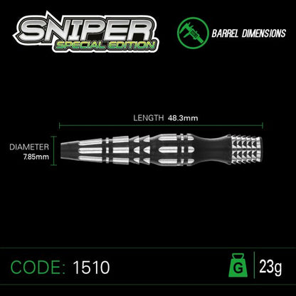Winmau Sniper SE 23 gram 90% Tungsten alloy