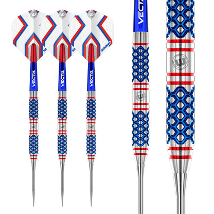 Winmau Epix Steel Tip Dart Set 22 gram 90% Tungsten Alloy
