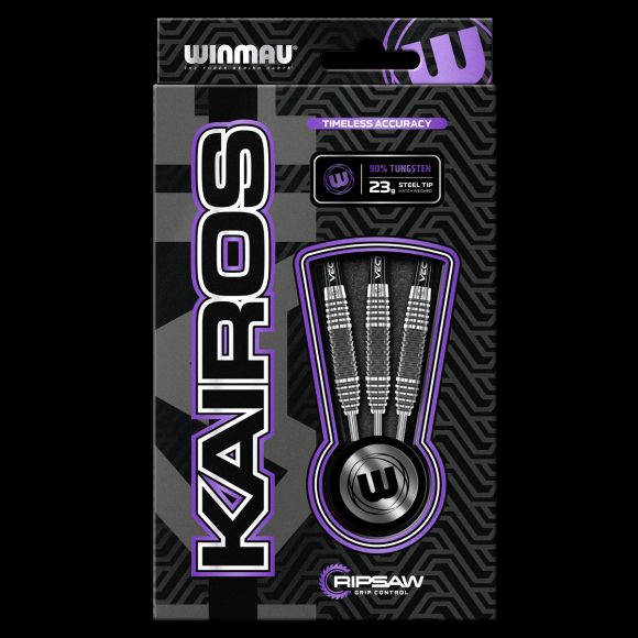Winmau Kairos 1 Steel Tip Dart Set 23 gram 90% Tungsten Alloy