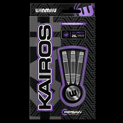 Winmau Kairos 2 Steel Tip Dart Set 26 gram 90% Tungsten Alloy