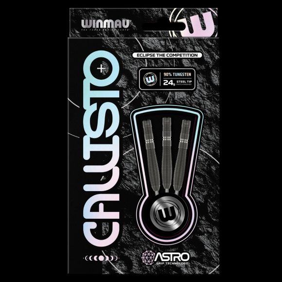 Winmau Callisto 2 Steel Tip Dart Set 24 gram 90% Tungsten Alloy