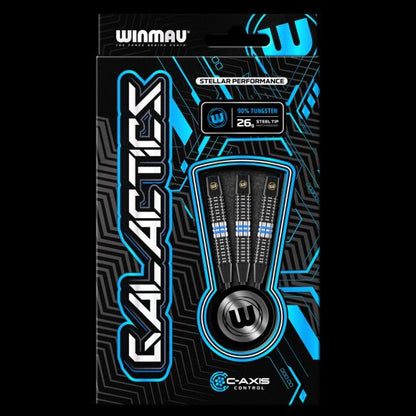 Winmau Galactics Steel Tip Dart Set 26 gram 90% Tungsten Alloy