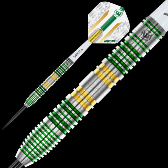 Winmau Xenon Steel Tip Dart Set 24 gram 90% Tungsten Alloy