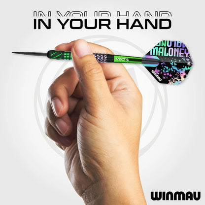 Winmau Mike Maloney Steel Tip Darts 24g 90% Tungsten Alloy