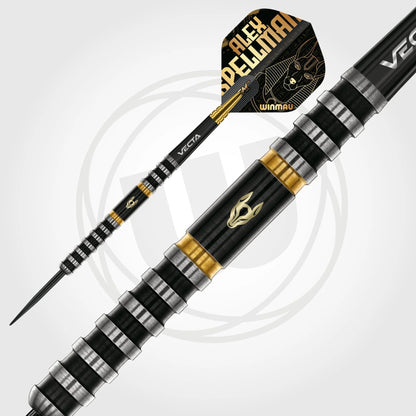 Winmau Alex Spellman Steel Tip Darts 22g 90% Tungsten Alloy