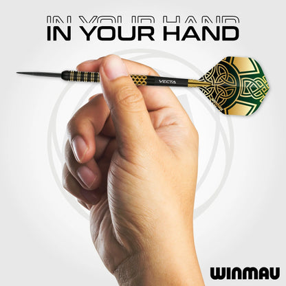 Winmau Brendan Dolan Steel Tip Darts 23g 90% Tungsten Alloy
