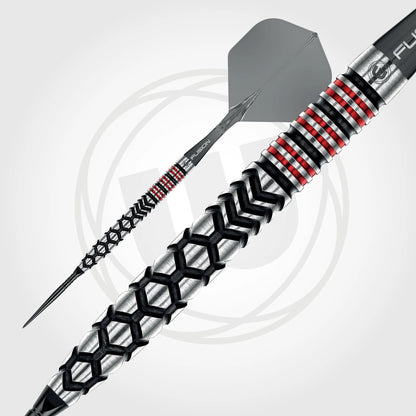 Winmau Frontier Collection - Fornax Switch Point Steel Tip Darts - Tapered 23g 90% Tungsten Alloy