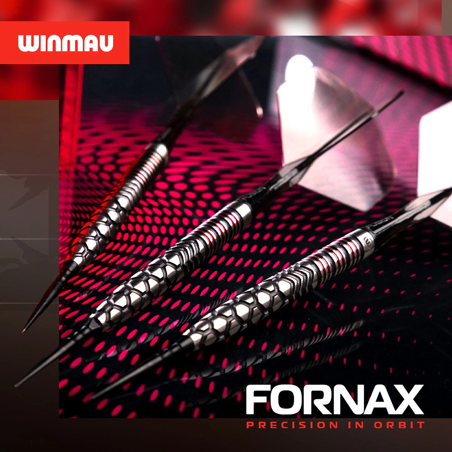 Winmau Frontier Collection - Fornax Switch Point Steel Tip Darts - Tapered 21g 90% Tungsten Alloy