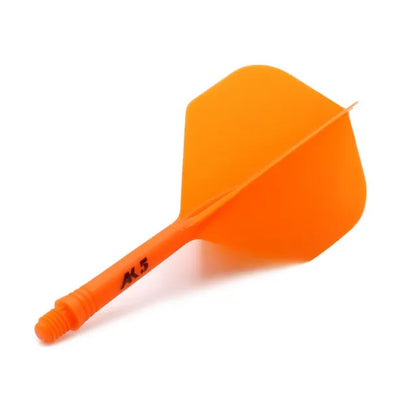 CUESOUL ROST AK5 Integrated Dart Shaft & Flight - Standard Shape - Medium - Orange