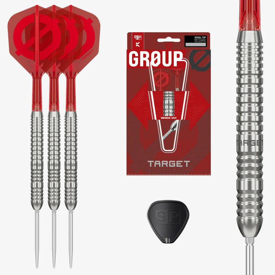 Target Group Ø 03 Swiss Point Steel Tip Darts 90% Tungsten 22g