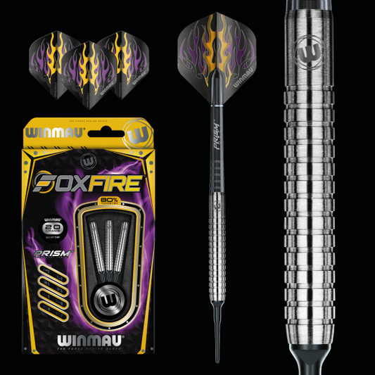 Winmau Foxfire 20 gram 80% Tungsten alloy SOFT TIP