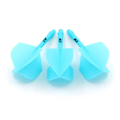 CUESOUL ROST AK5 Integrated Dart Shaft & Flight - Standard Shape - Short - Blue