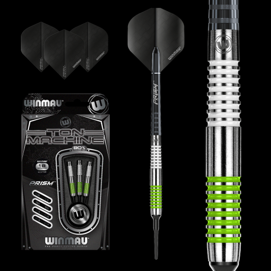 Ton Machine 18 gram 80% Tungsten alloy SOFT TIP