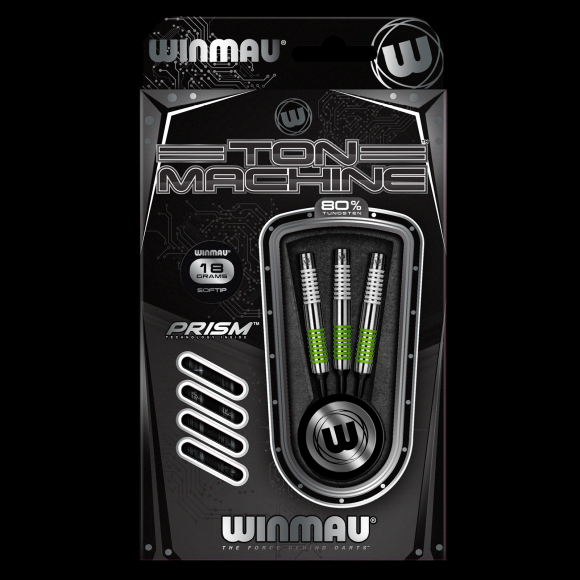 Ton Machine 18 gram 80% Tungsten alloy SOFT TIP